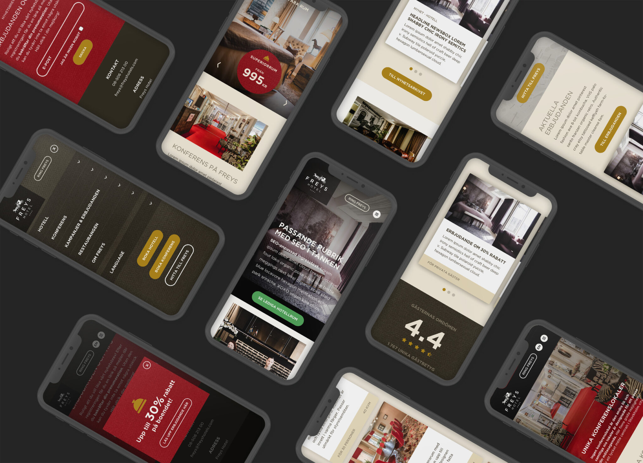 Freys hotell och Lilla rådmannen mobil